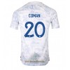 Officiële Voetbalshirt Frankrijk Kingsley Coman 20 Uit WK 2022 - Heren